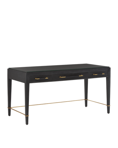 Currey & Co. Verona Black Desk 3000-0207