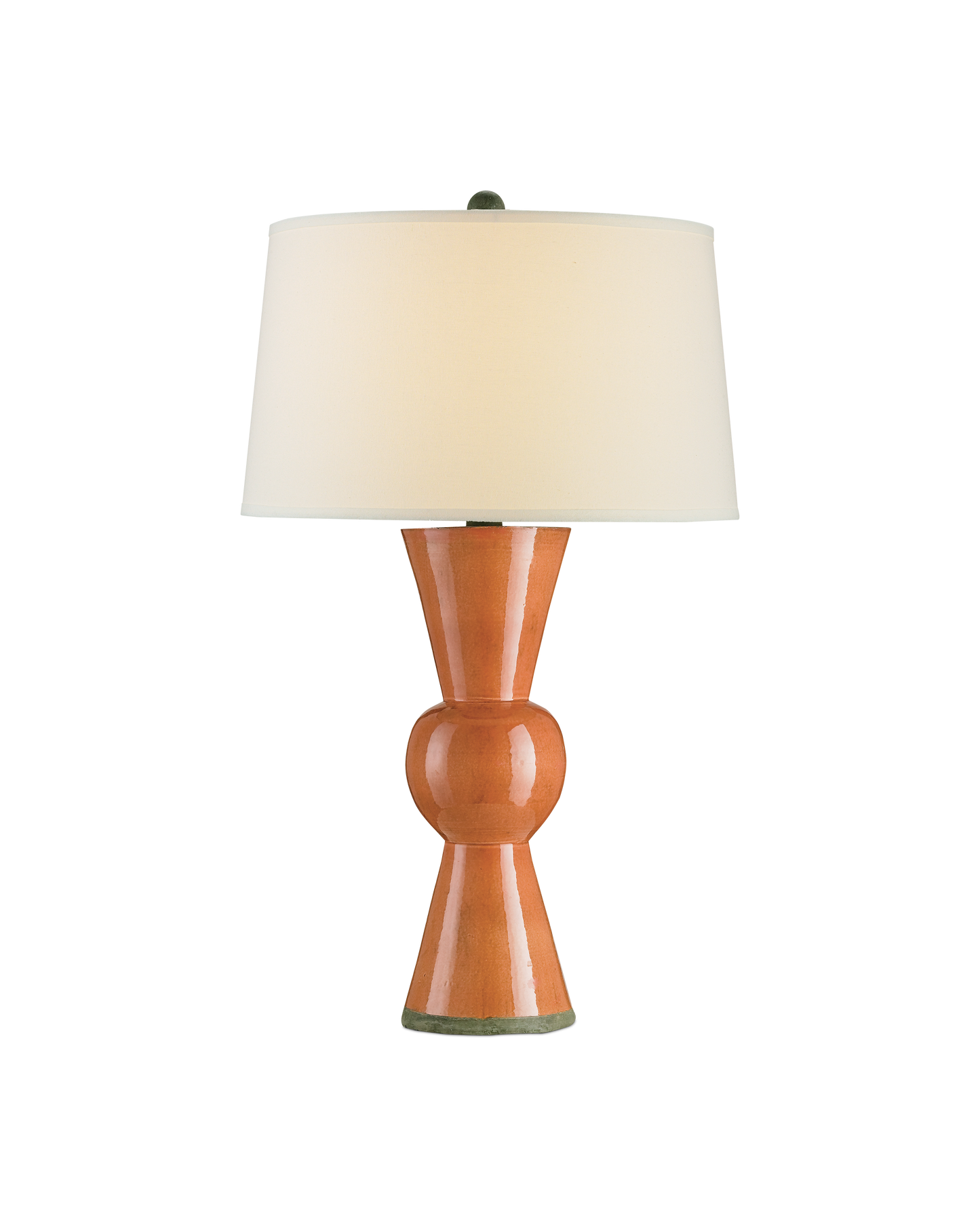 Currey & Co. Upbeat Orange Table Lamp 6351