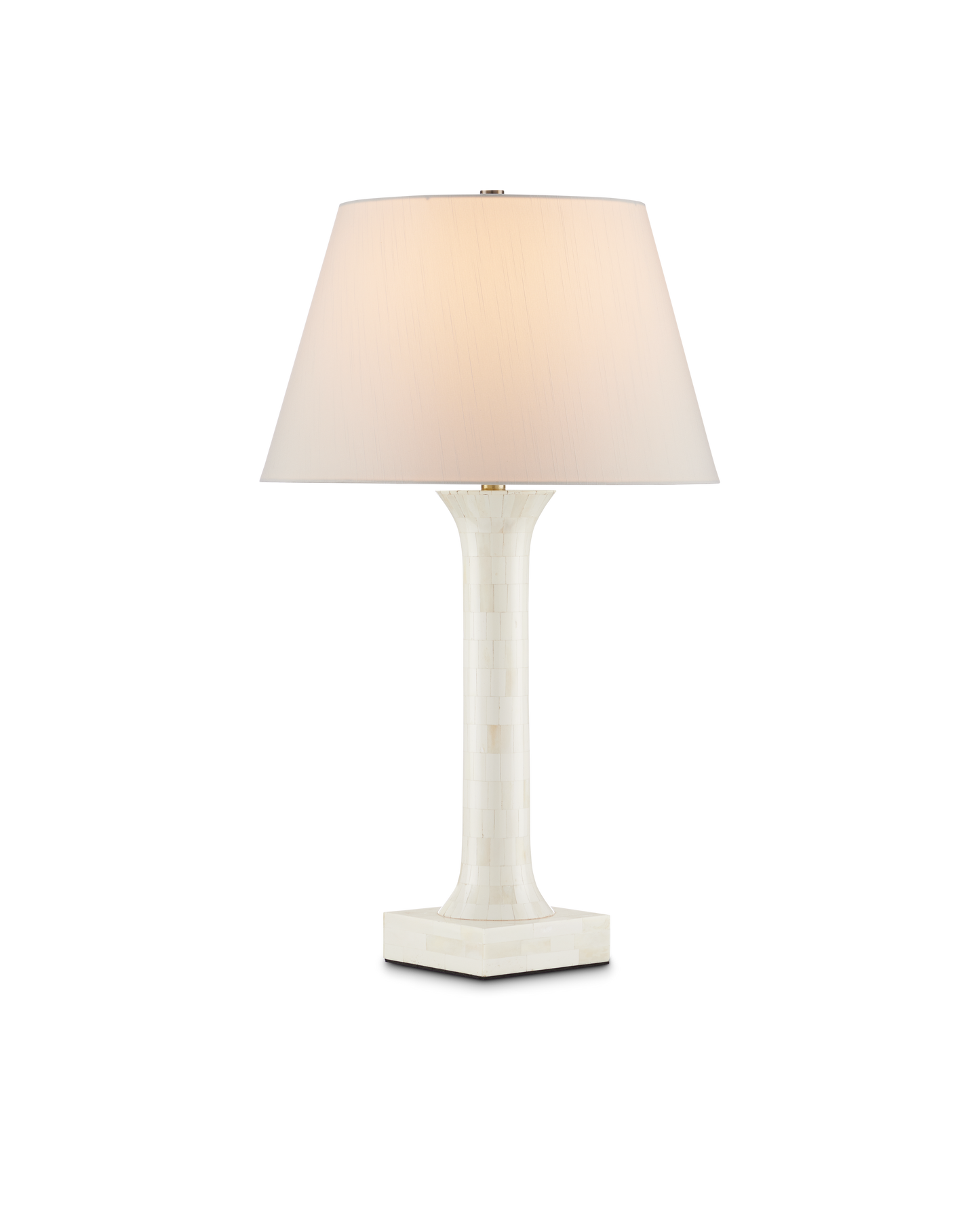 Currey & Co. Haddee White Table Lamp 6000-0863