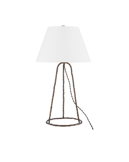 Currey & Co. Annetta Brass Table Lamp 6000-0731