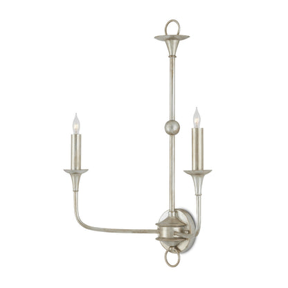 Currey & Co. Nottaway Champagne Large Wall Sconce 5000-0218