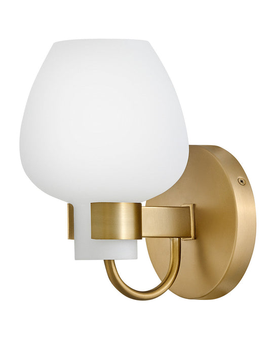 Hinkley Lighting Sylvie Small Sconce Heritage Brass 50950HB