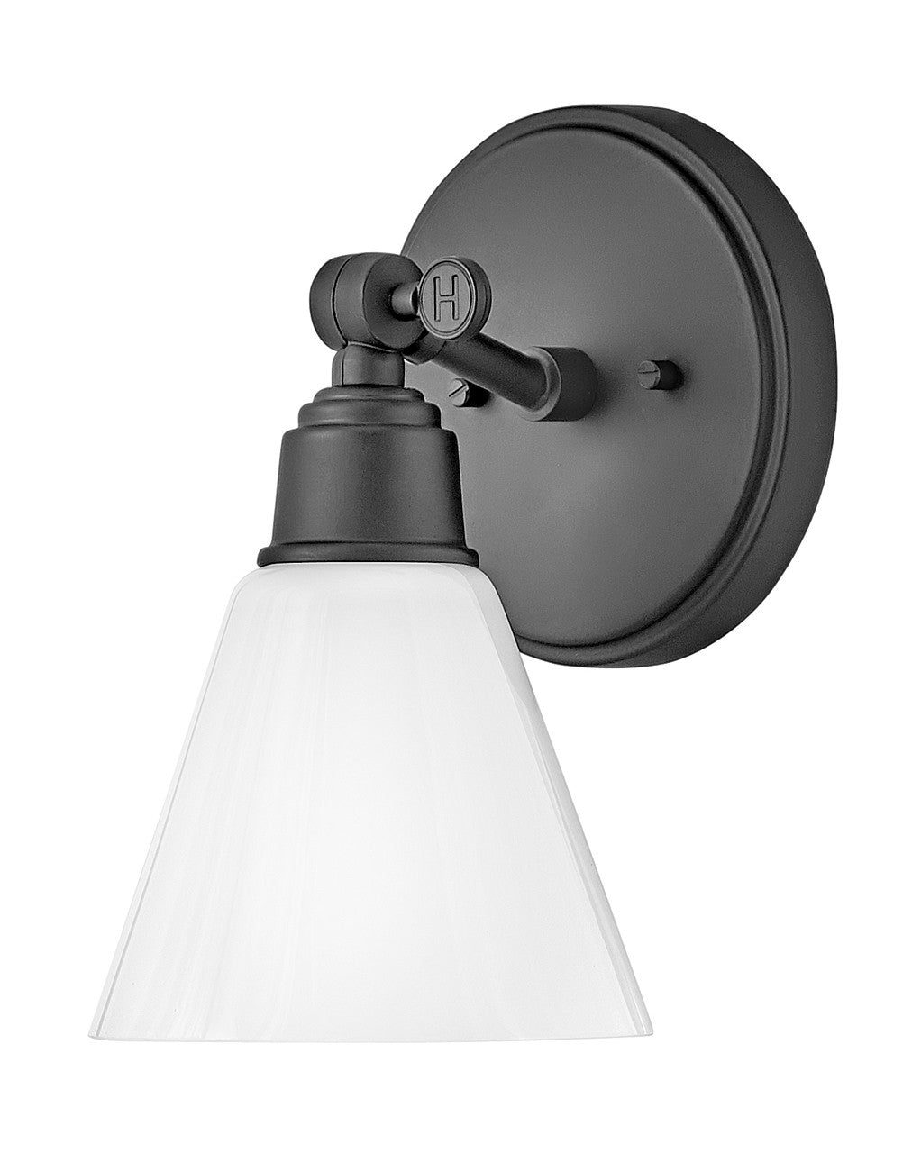 Hinkley Lighting Arti Single Light Vanity Black 51180BK