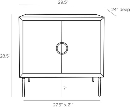 Arteriors Home Jonathan Side Table 5123