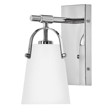 Hinkley Lighting Foster Medium Sconce in Chrome 5130CM-OP