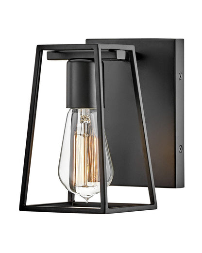 Hinkley Lighting Filmore Single Light Vanity in Black 5160BK