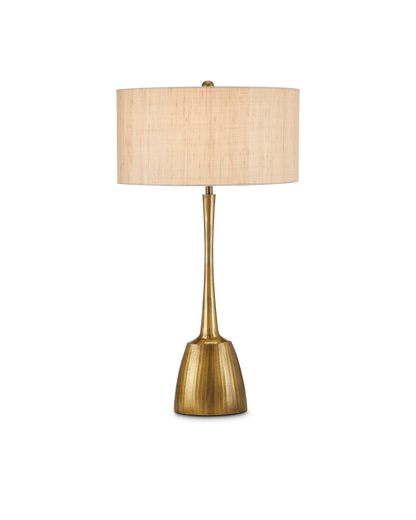 Currey & Co. Cheenee Brass Table Lamp 6000-0861