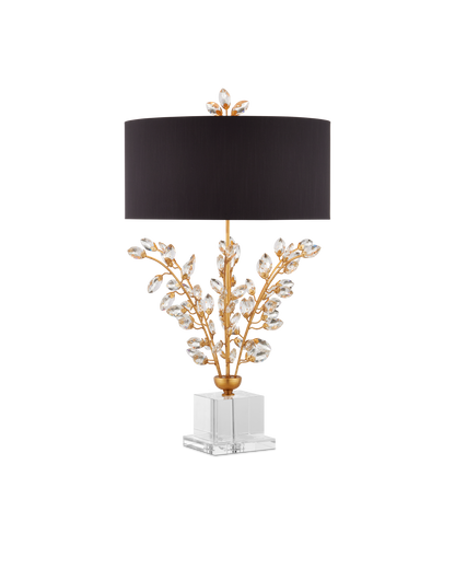 Currey & Co. Forget-Me-Not Gold Table Lamp 6983