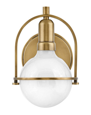 Hinkley Lighting Somerset Single Light Vanity Heritage Brass 53770HB