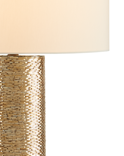 Currey & Co. Glimmer Gold Table Lamp 6000-0756