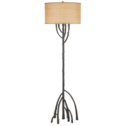 Currey & Co. 67.5" Mangrove Bronze Floor Lamp 8000-0142