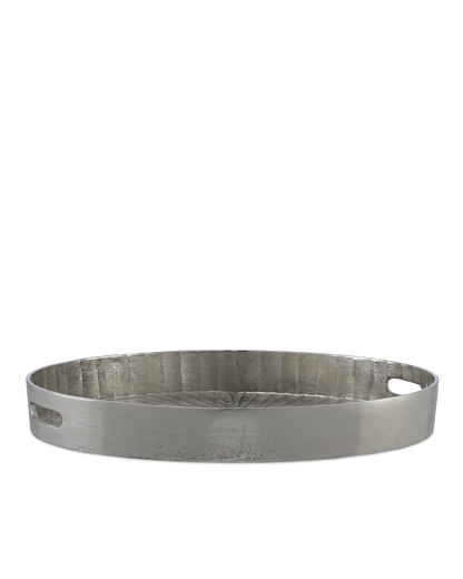 Currey & Co. Luca Large Silver Tray 1200-0029