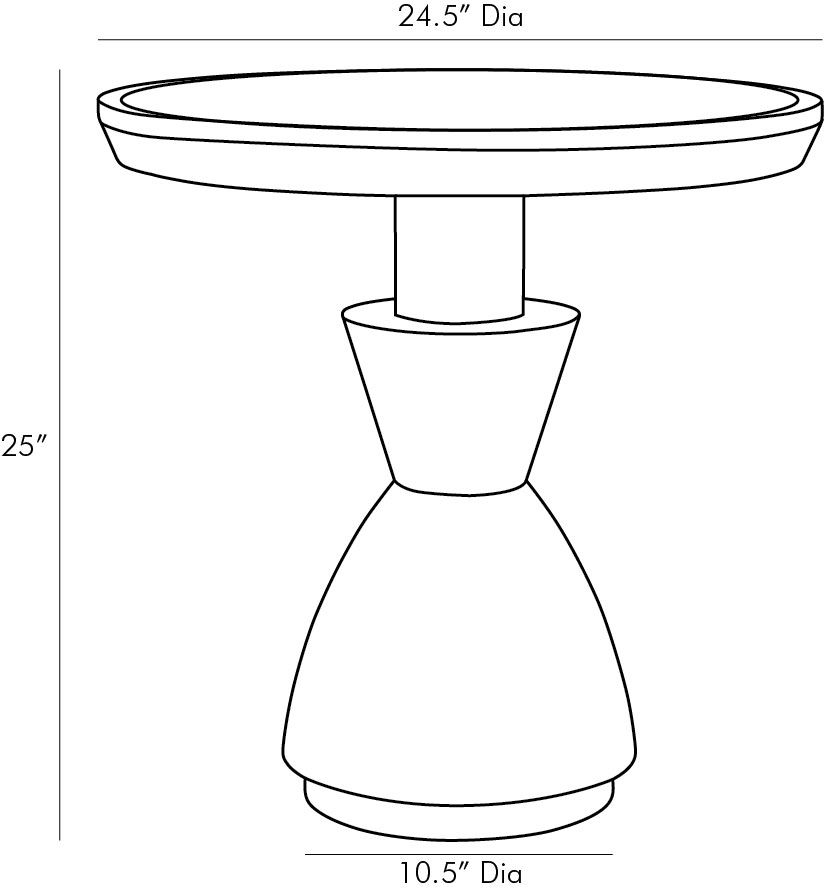 Arteriors Home Mahoun End Table 5608