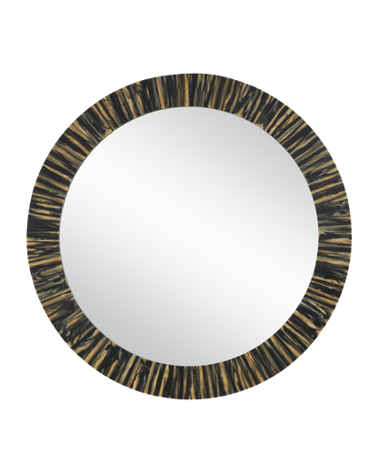 Currey & Co. Kuna Large Round Mirror 1000-0124