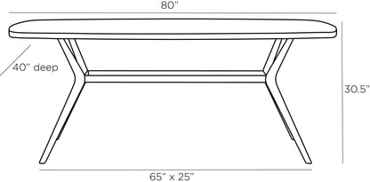 Arteriors Home Palto Dining Table 5757