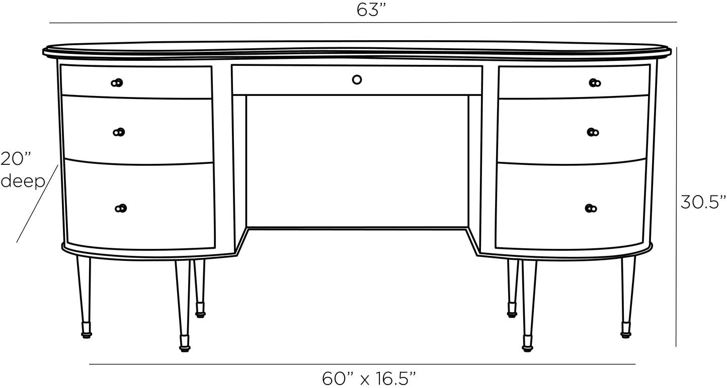 Arteriors Home Pelham Desk 5762