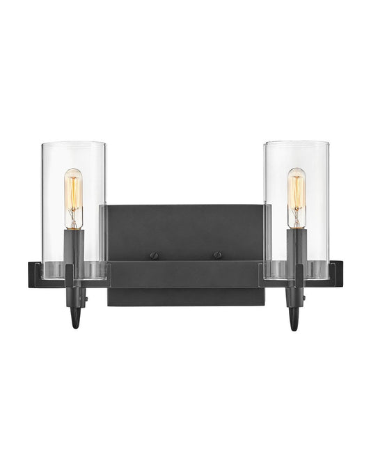 Hinkley Lighting Ryden Two Light Vanity in Black 58062BK