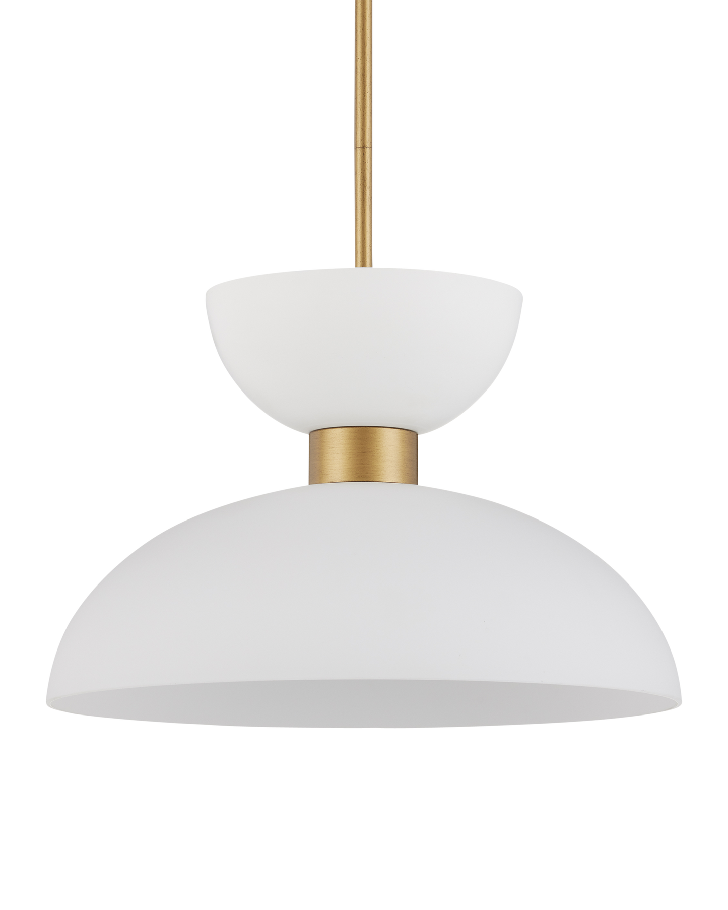 Currey & Co. Zevio White Pendant 9000-1094