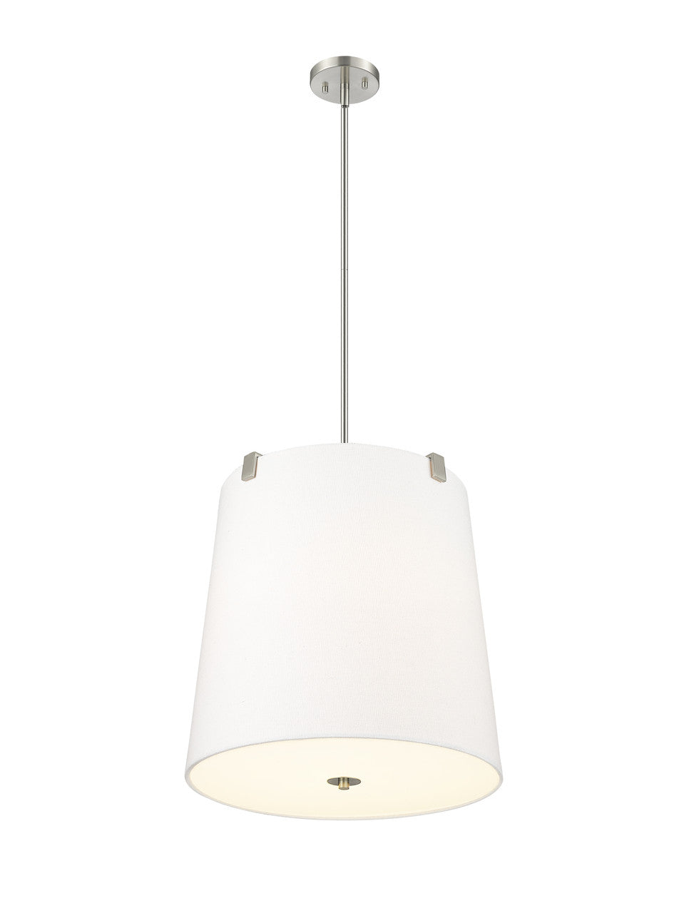 Z-Lite Weston 5 Light Pendant in Brushed Nickel 3501P18-BN