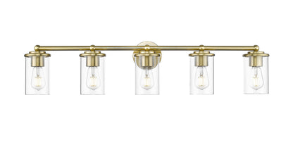 Z-Lite Thayer 5 Light Vanity in Luxe Gold 742-5V-LG