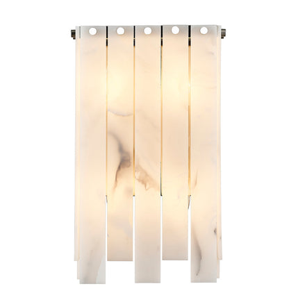 Z-Lite Viviana 4 Light Wall Sconce in Polished Nickel 345-4S-PN