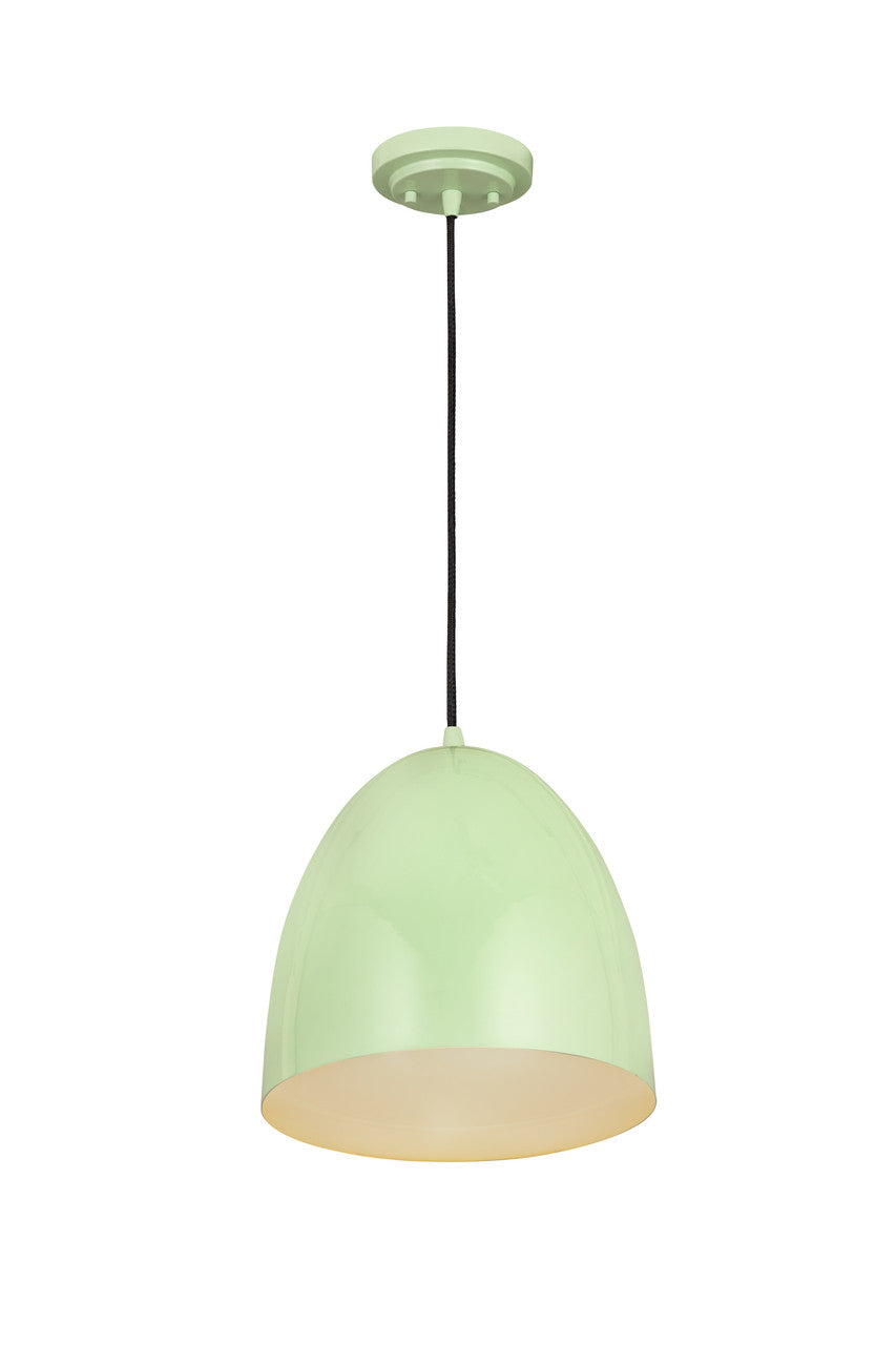 Z-Lite Z-Studio 1 Light Pendant in Mint 6012P12-MIN