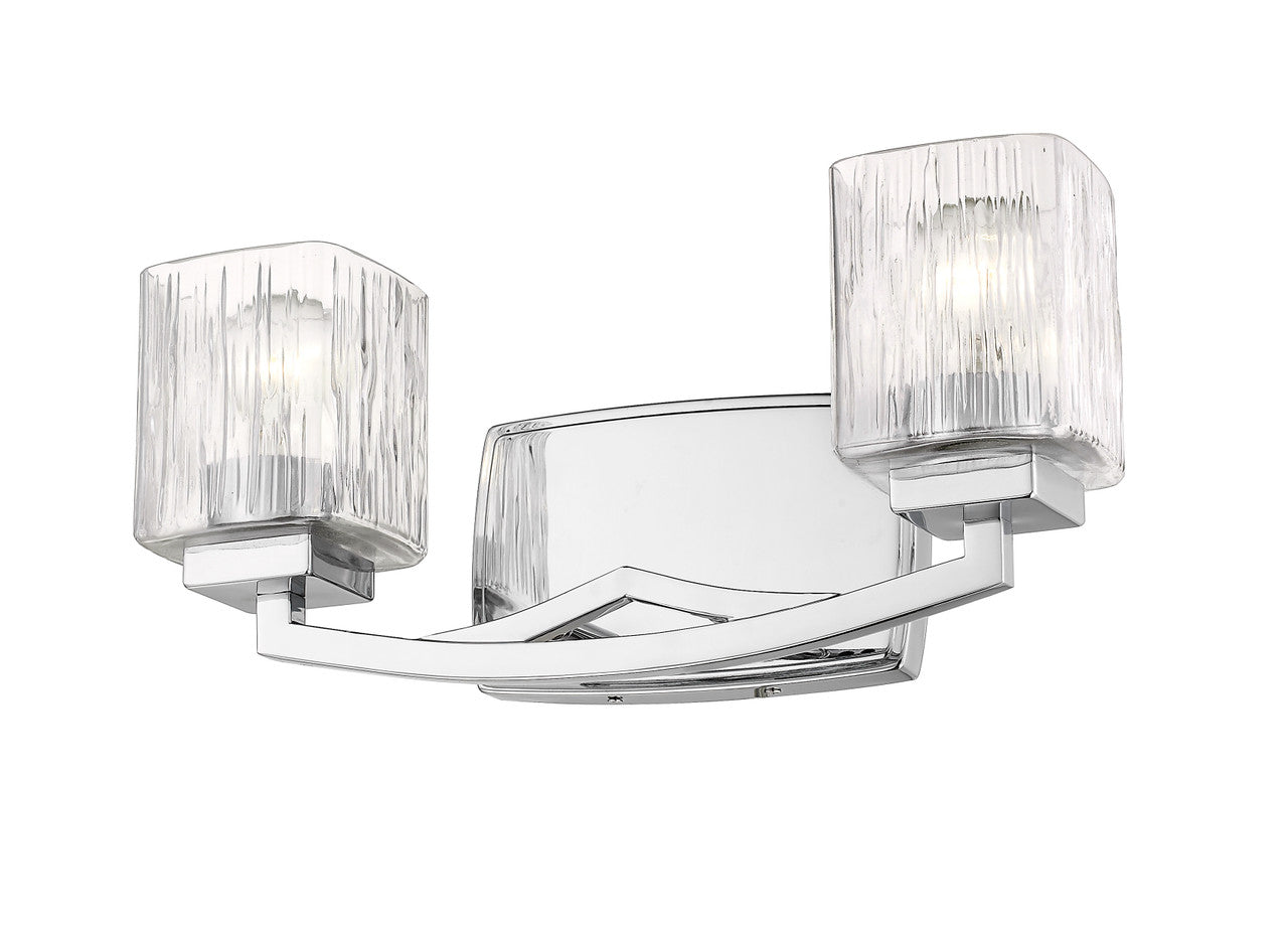 Z-Lite Zaid 2 Light Vanity in Chrome 1929-2V-CH