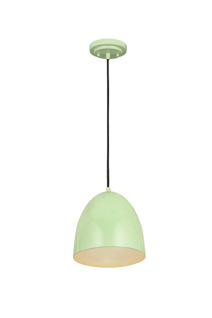 Z-Lite Z-Studio 1 Light Pendant in Mint 6012P9-MIN