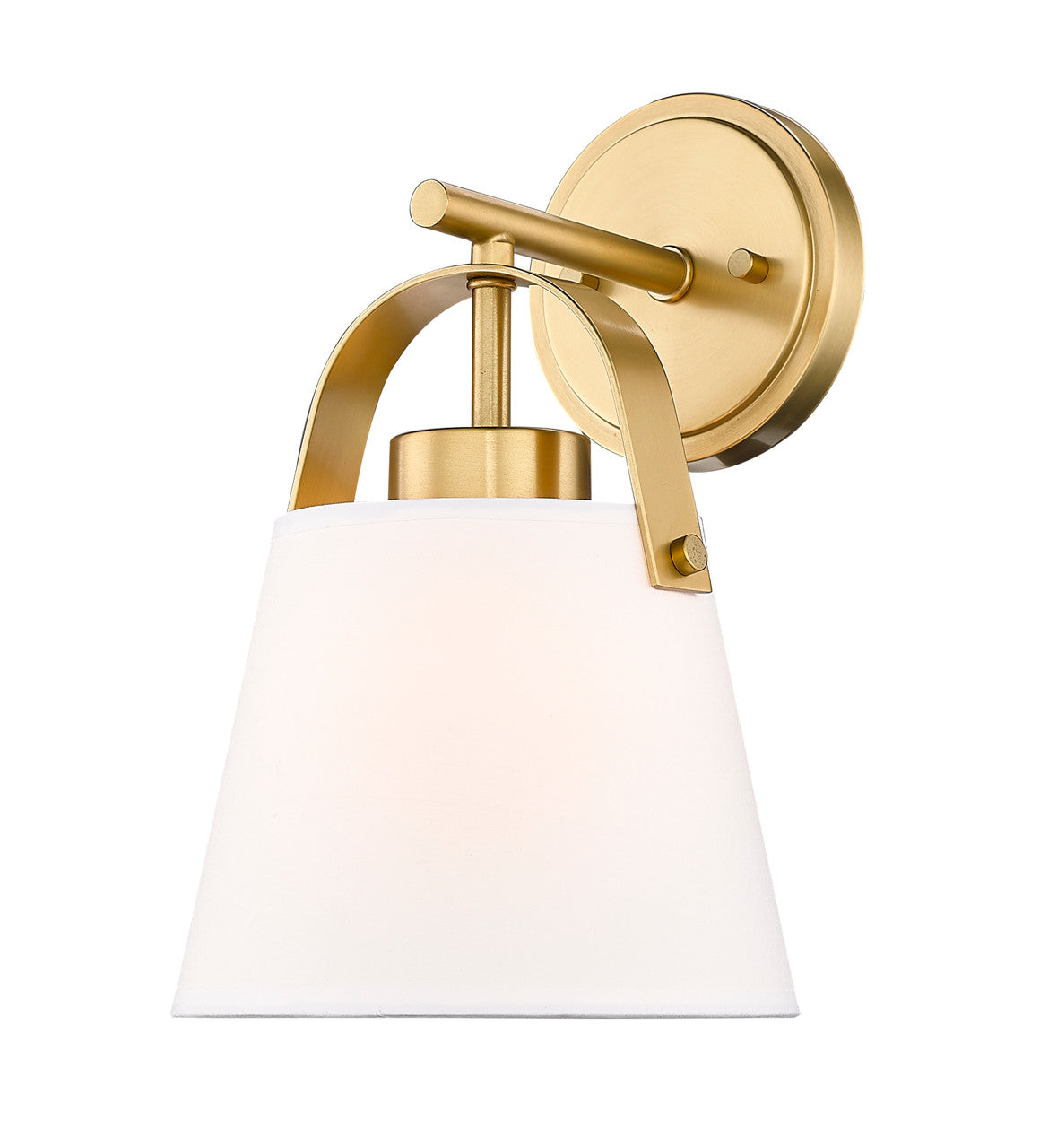 Z-Lite Z-Studio 1 Light Wall Sconce in Heritage Brass 743-1S-HBR