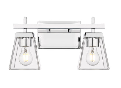 Z-Lite Lauren 2 Light Vanity in Chrome 819-2V-CH