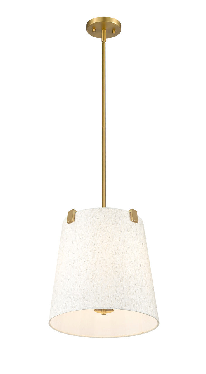 Z-Lite Weston 3 Light Pendant in Modern Gold 3502P13-MGLD