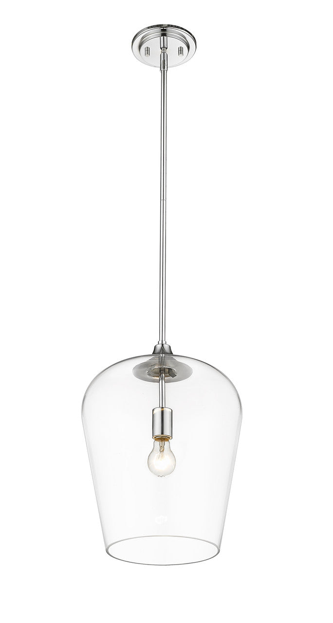 Z-Lite Joliet 1 Light Pendant in Chrome 473P12-CH