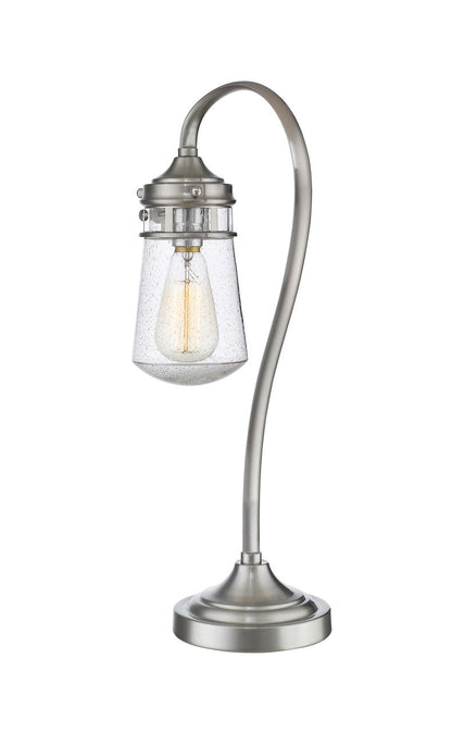 Z-Lite Celeste  1 Light Table Lamp in Brushed Nickel TL120-BN