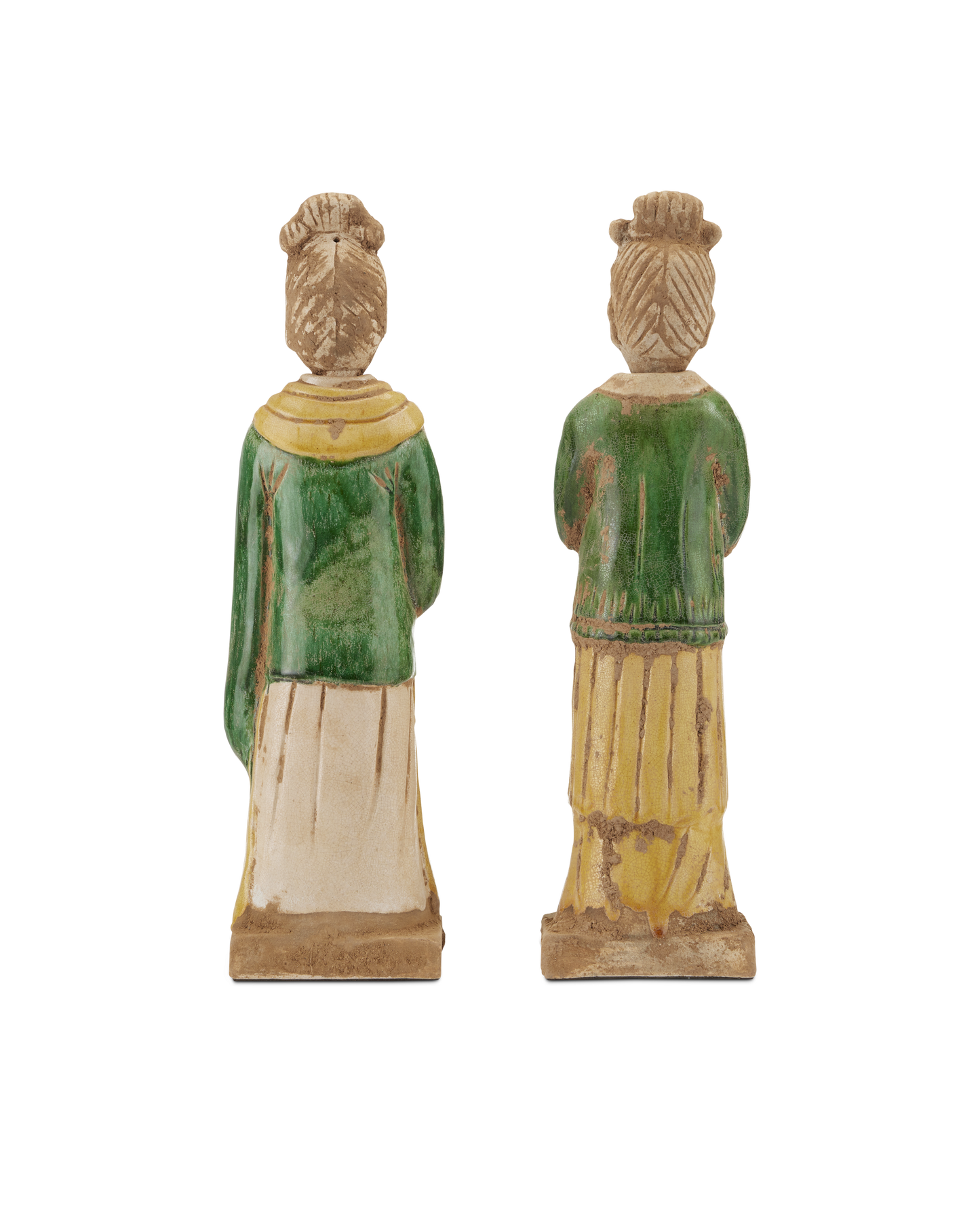 Currey & Co. Tang Dynasty Palace Servants Set of 2 1200-0597