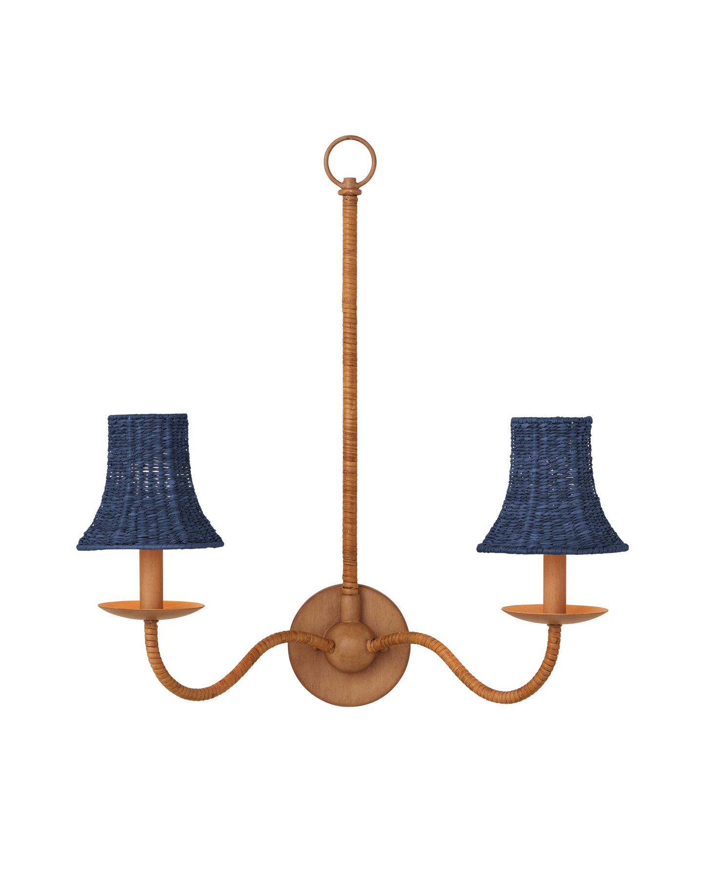 Currey & Co. Bell Indigo Chandelier Shade 0900-0041