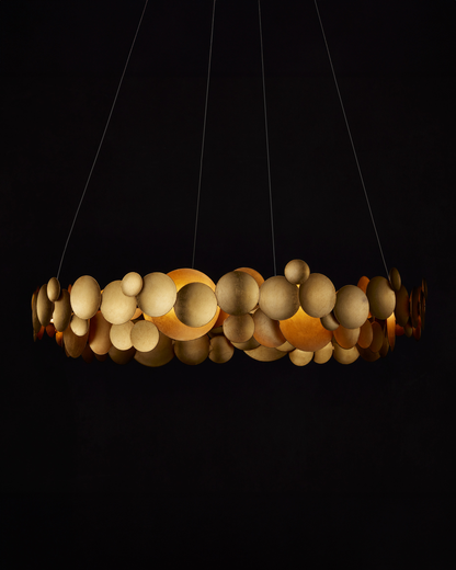 Currey & Co. Lavengro Gold Chandelier 9000-0972