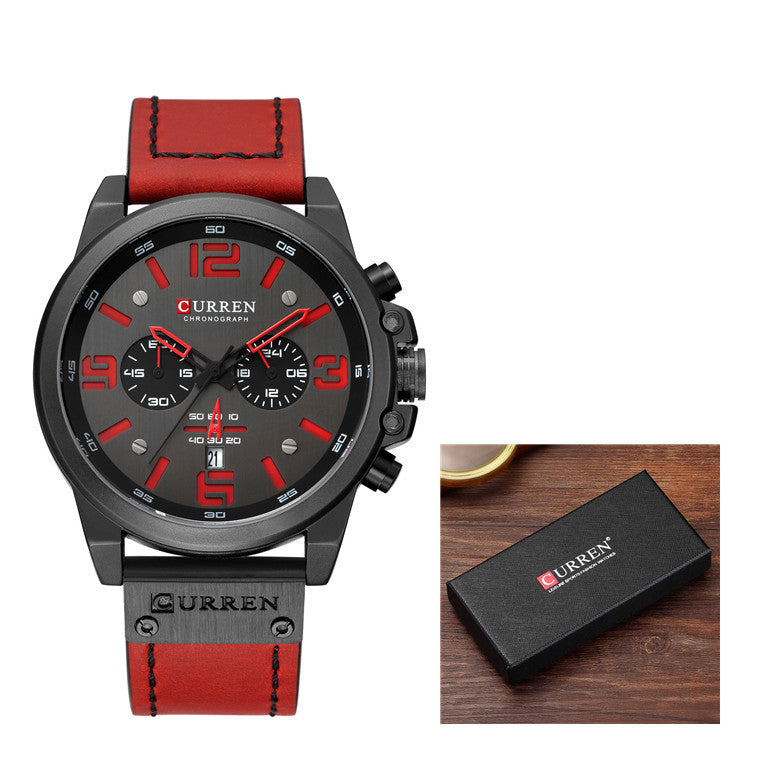 Curren Business Quartz Watch Japanese Movement Men's Watch