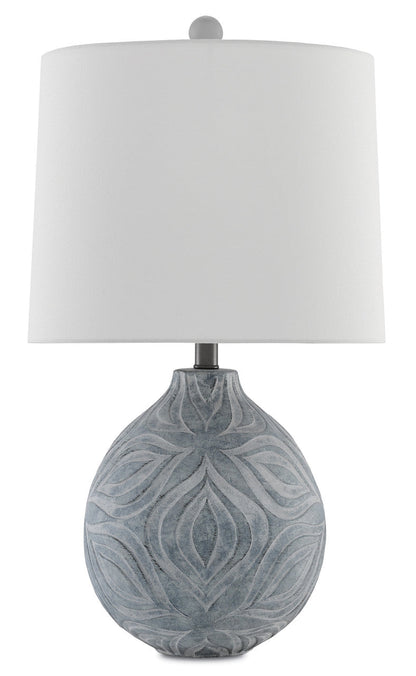 Currey & Co. Hadi Gray Table Lamp 6000-0380