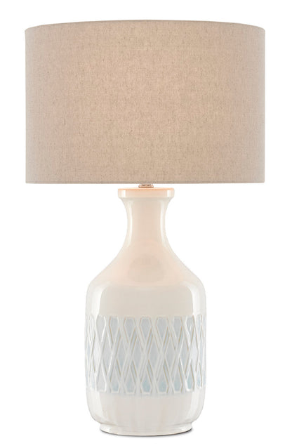 Currey & Co. Samba White Table Lamp 6000-0516