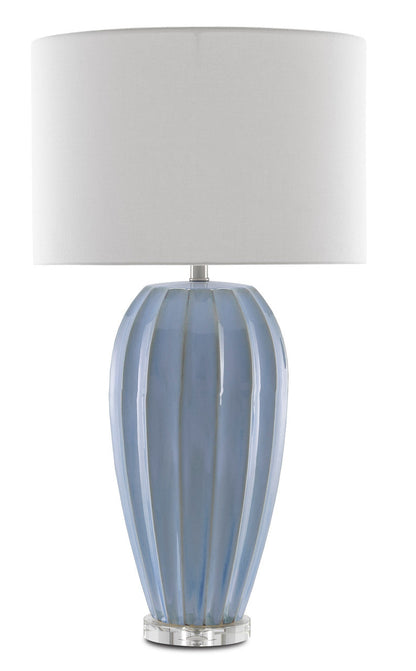 Currey & Co. Bluestar Blue Table Lamp 6000-0616