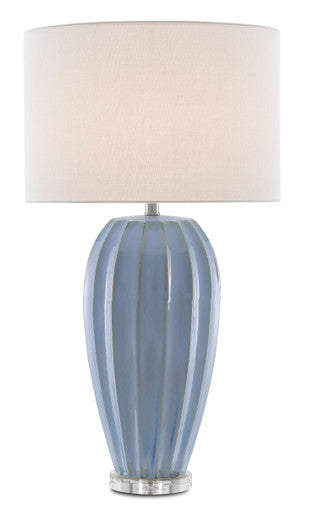 Currey & Co. Bluestar Blue Table Lamp 6000-0616