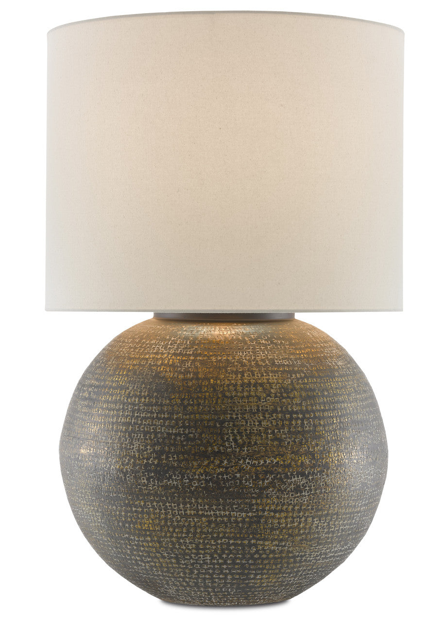 Currey & Co. Brigands Gray Table Lamp 6000-0633