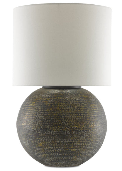 Currey & Co. Brigands Gray Table Lamp 6000-0633