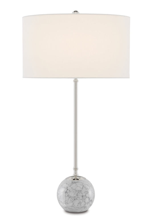 Currey & Co. Villette White Table Lamp 6000-0646