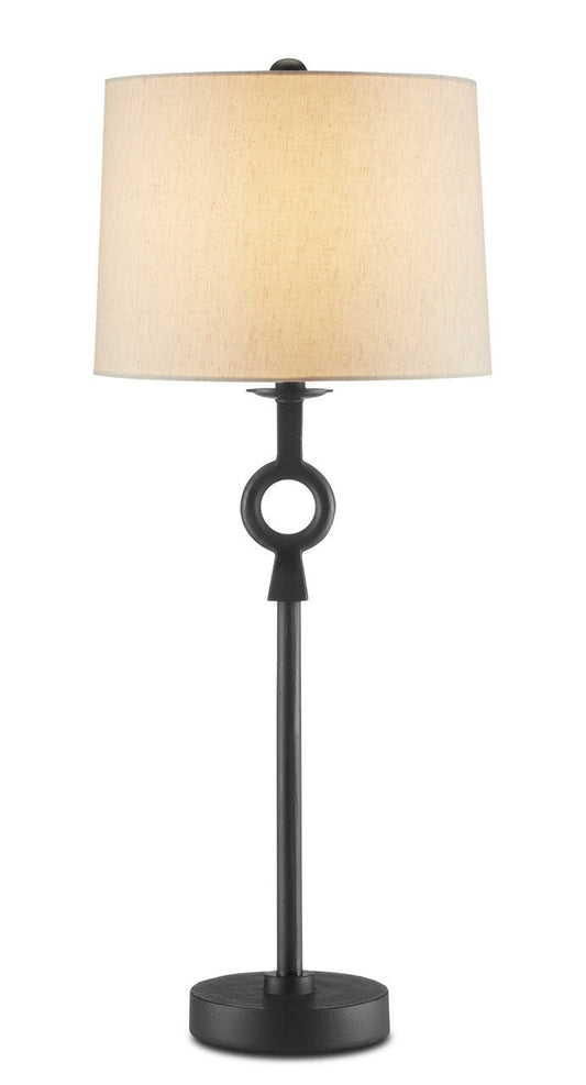 Currey & Co. Germaine Black Table Lamp 6000-0697