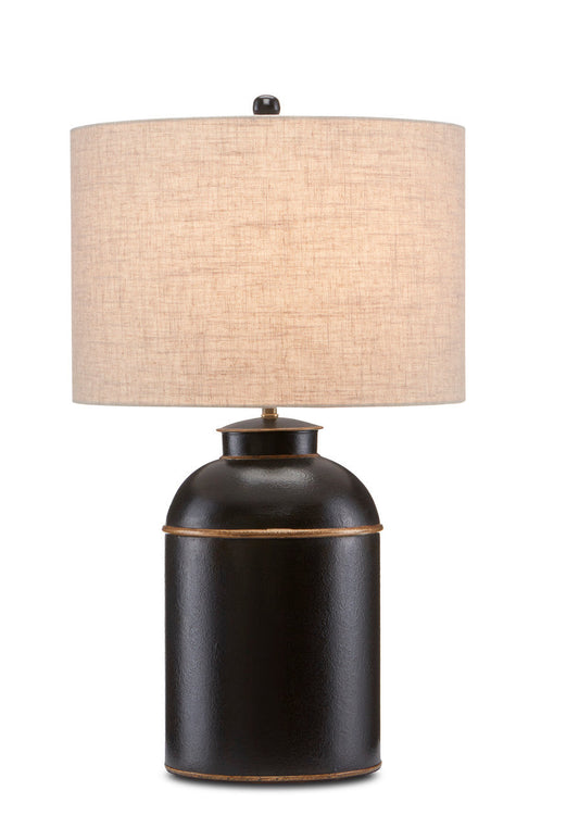 Currey & Co. London Black Table Lamp 6000-0703