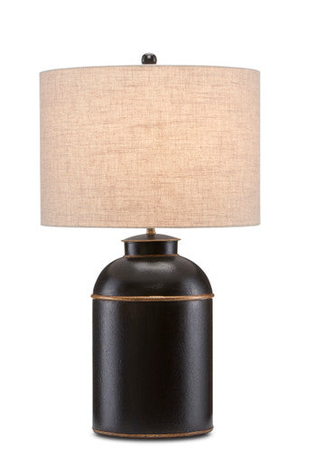 Currey & Co. London Black Table Lamp 6000-0703