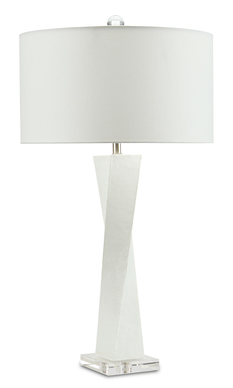 Currey & Co. Chatto White Table Lamp 6000-0746