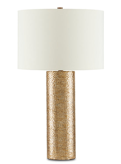 Currey & Co. Glimmer Gold Table Lamp 6000-0756