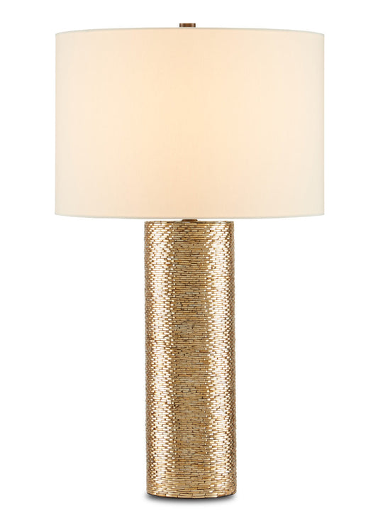 Currey & Co. Glimmer Gold Table Lamp 6000-0756